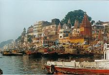 Ghat  of Varanasi Ganga.